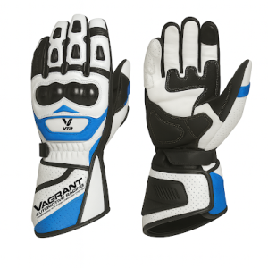 White & Blue Black Apex Chaser Race Glove 2.0 for Men & Women
