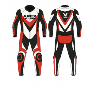 Black & Red White Apex Chaser Racesuit 2.0 for Men & Women